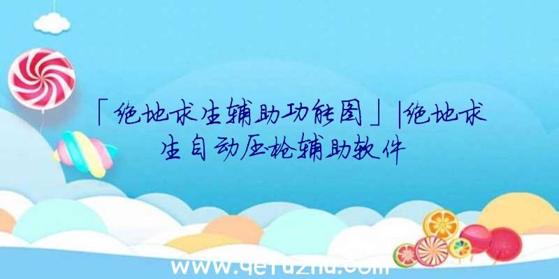 「绝地求生辅助功能图」|绝地求生自动压枪辅助软件